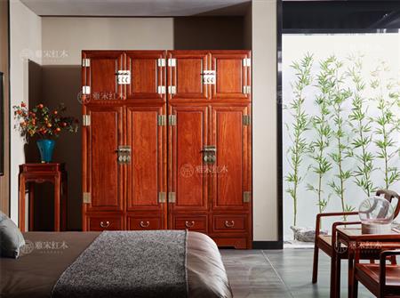 2米園林風(fēng)光頂箱柜（素面/雕花）