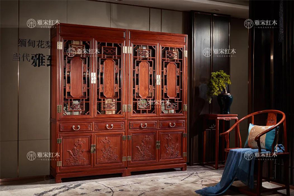 雅宋紅木---財(cái)運(yùn)書柜A款