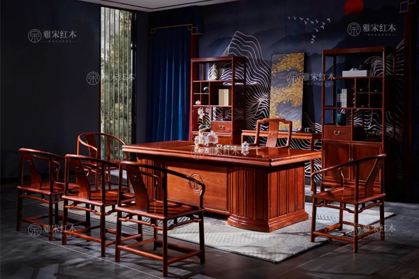 雅宋紅木：2.16米雅宋茶臺(tái)