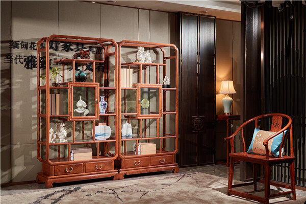 緬甸花梨《雅宋博古架》
